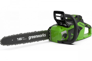 Аккумуляторная бесщеточная цепная пила Greenworks GD40CS18 (Залог 10 000 руб) 